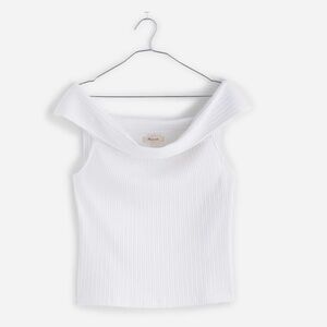Ribbed Off-the-Shoulder Top
